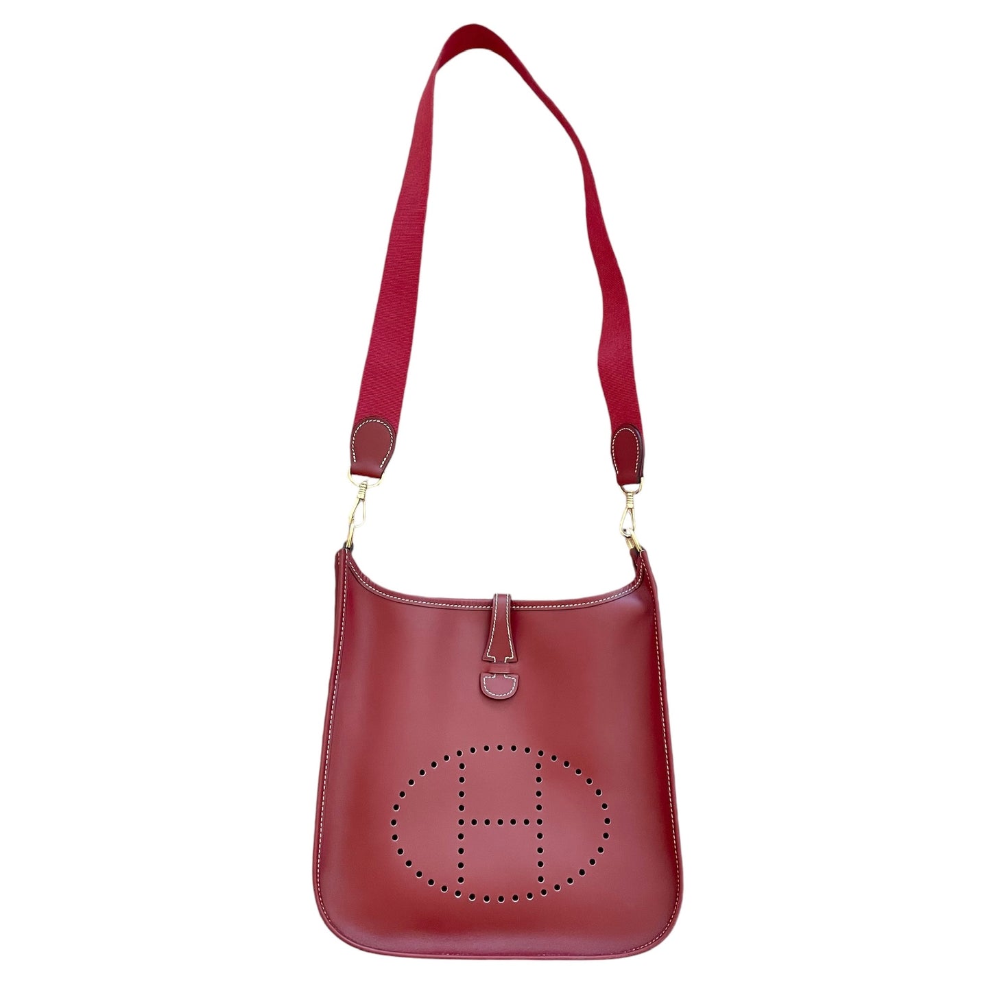 Burgundy/Maroon Evelyne Bag