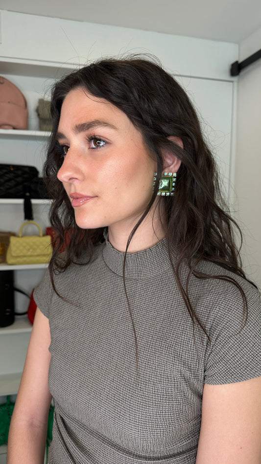 Vintage Crystal Earrings