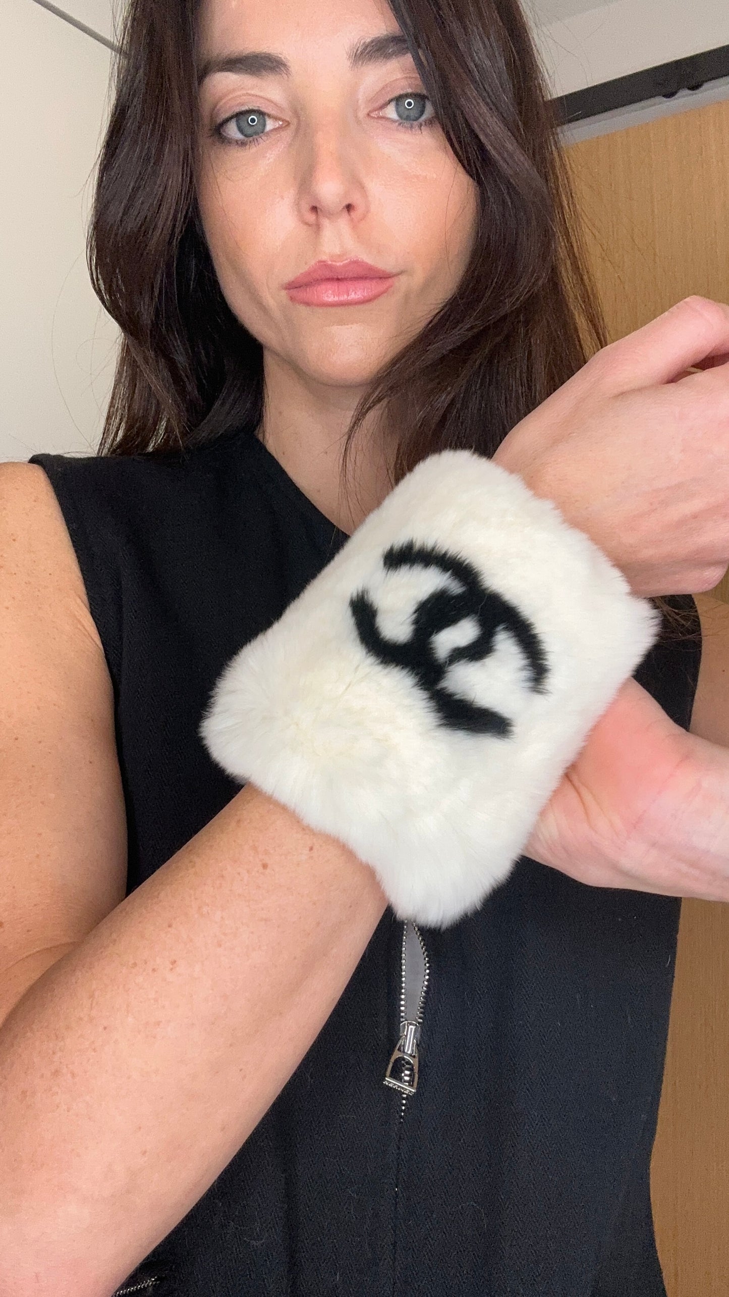 Fur Logo Cuff