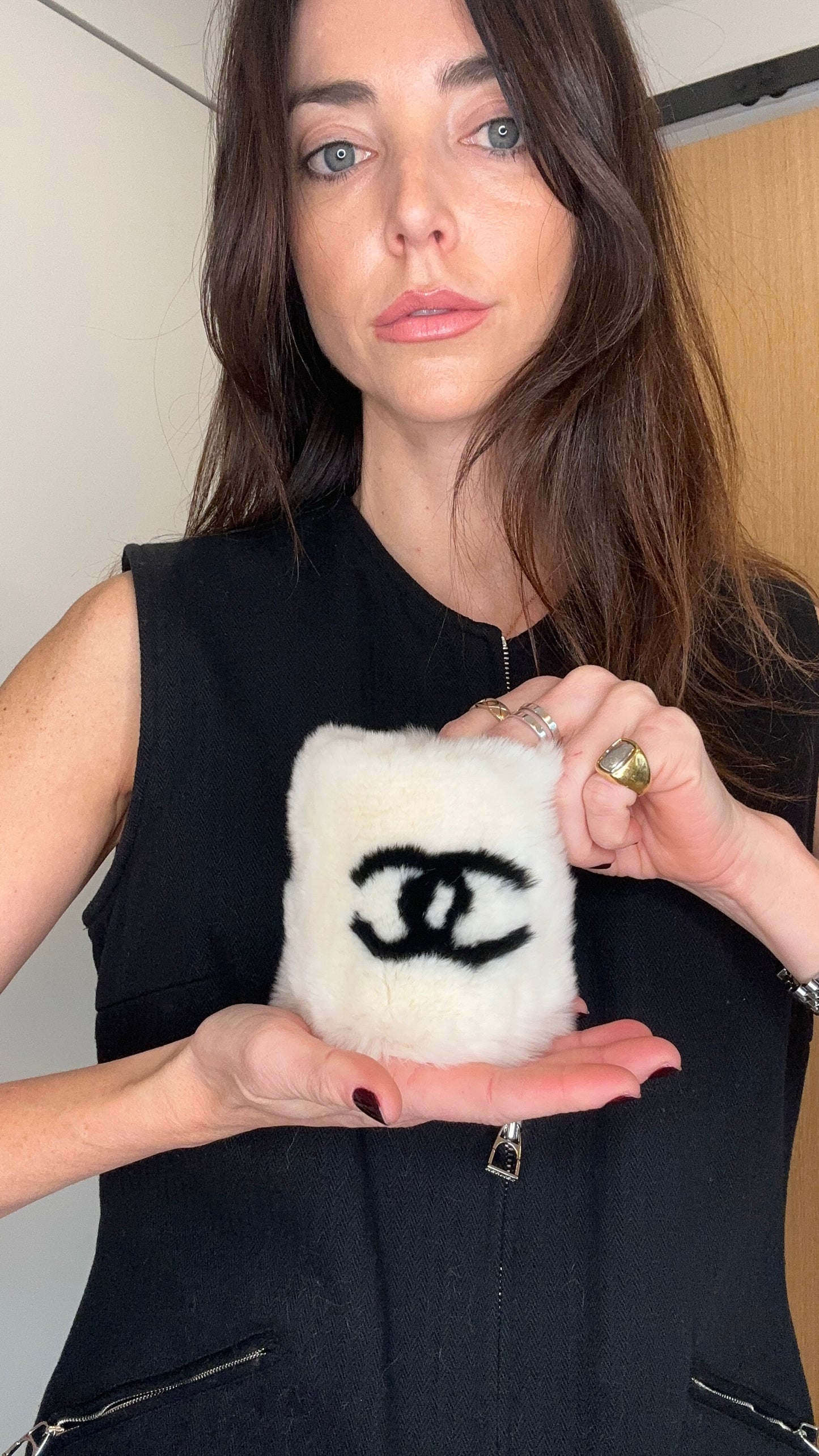 Fur Logo Cuff