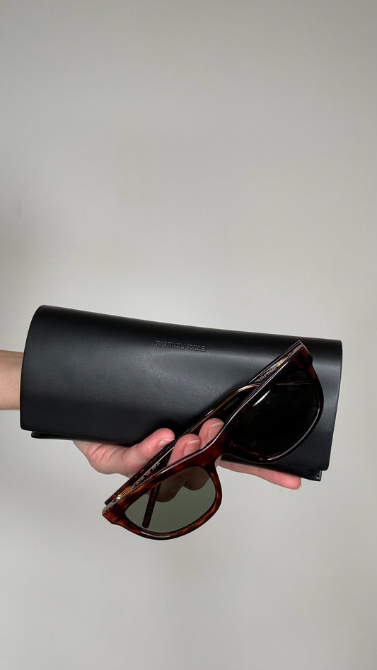 Brown Logo Sunglasses