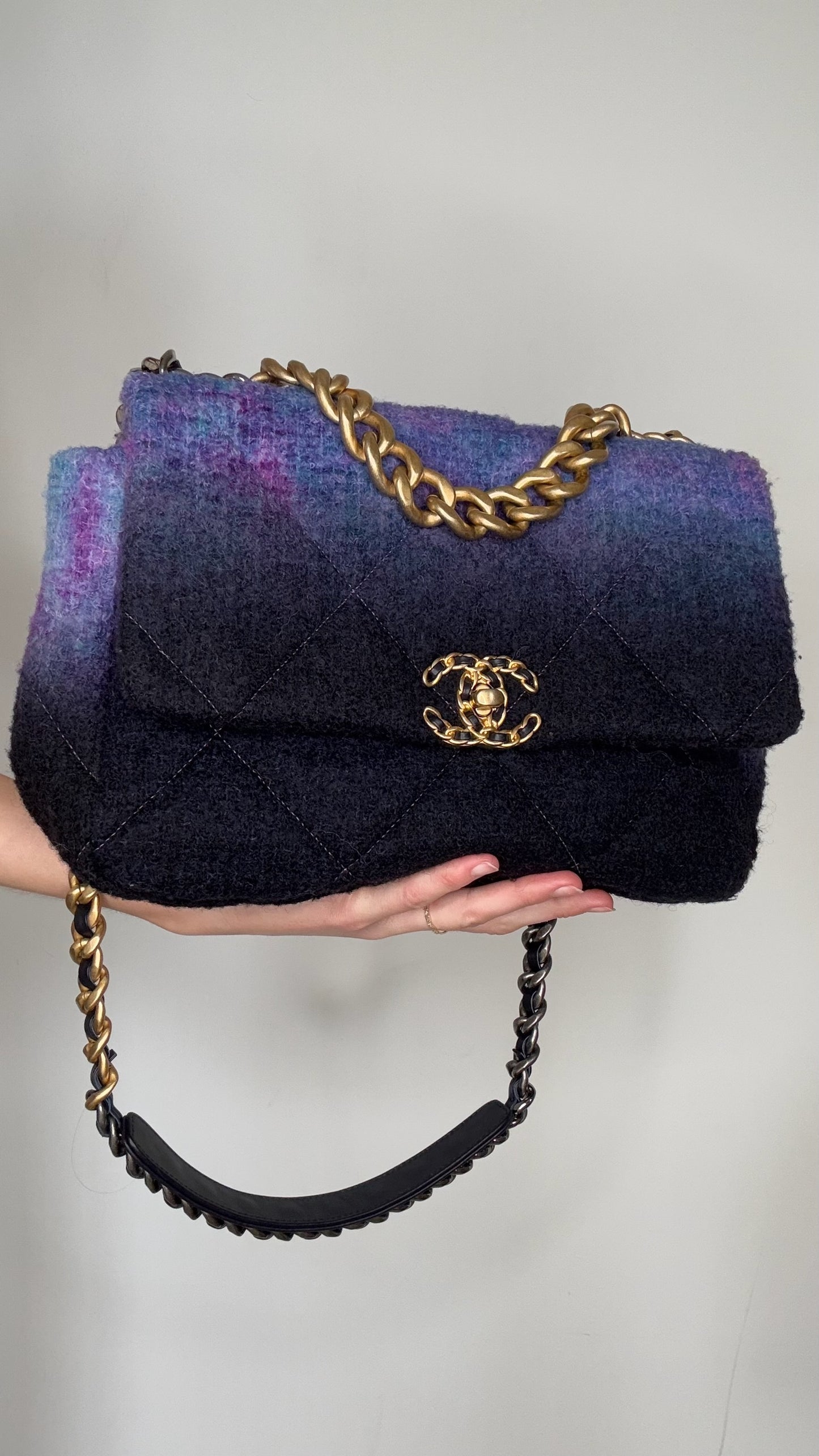 Ombre Tweed 19 Bag