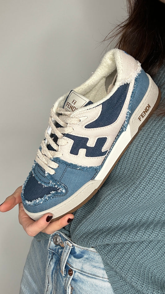 Denim Sneakers - 8.5