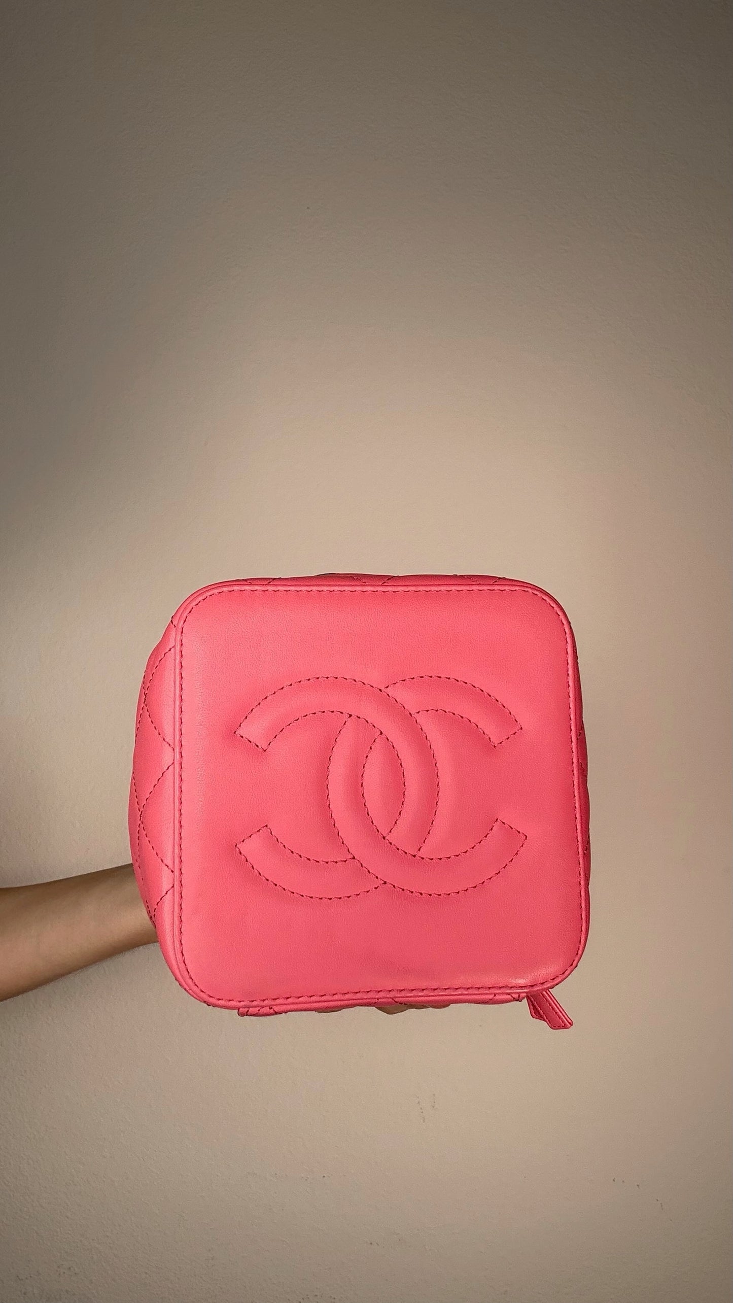 Chanel Pink Vanity Crossbody