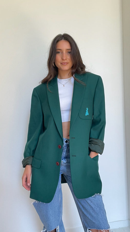 Green Vintage Blazer - S