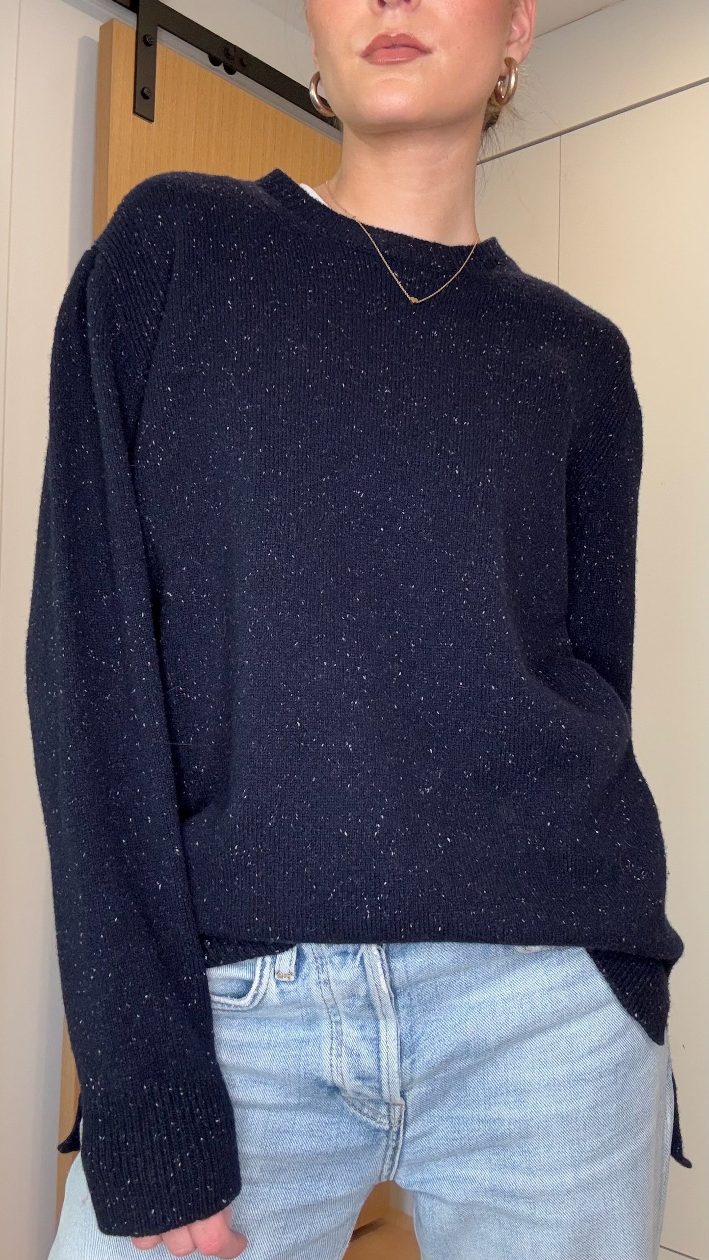 Sandro Navy Sweater - L