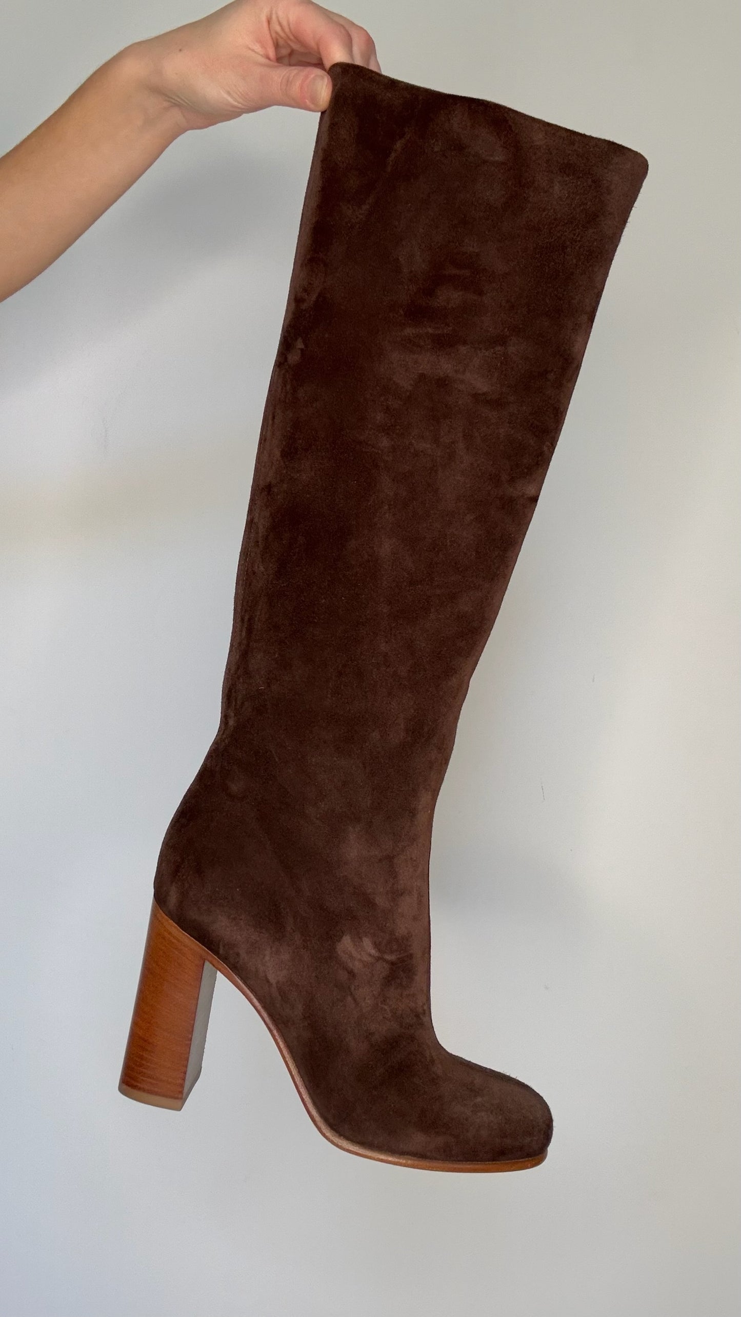 Brown Tall Boots - 8