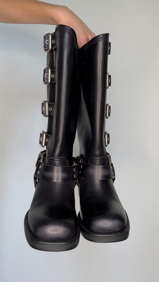 Miu Miu 2024 Moto Boots - 8