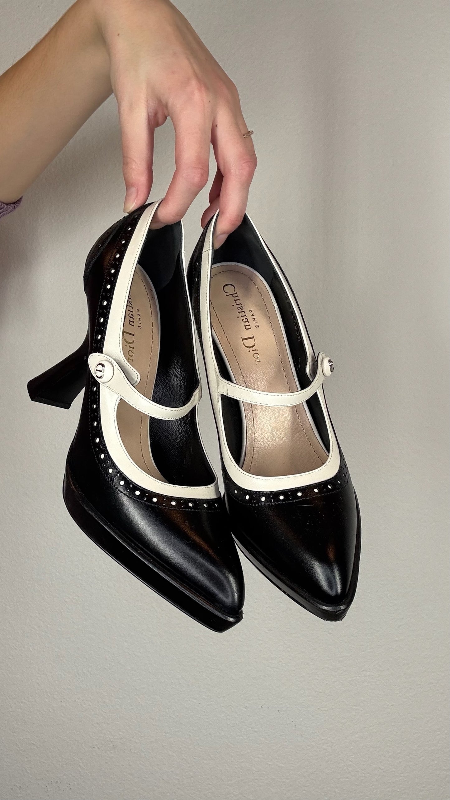 Christian Dior Mary Jane Heels - 36.5