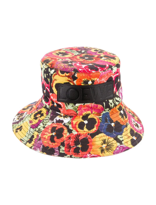 Floral Logo Bucket Hat - 57