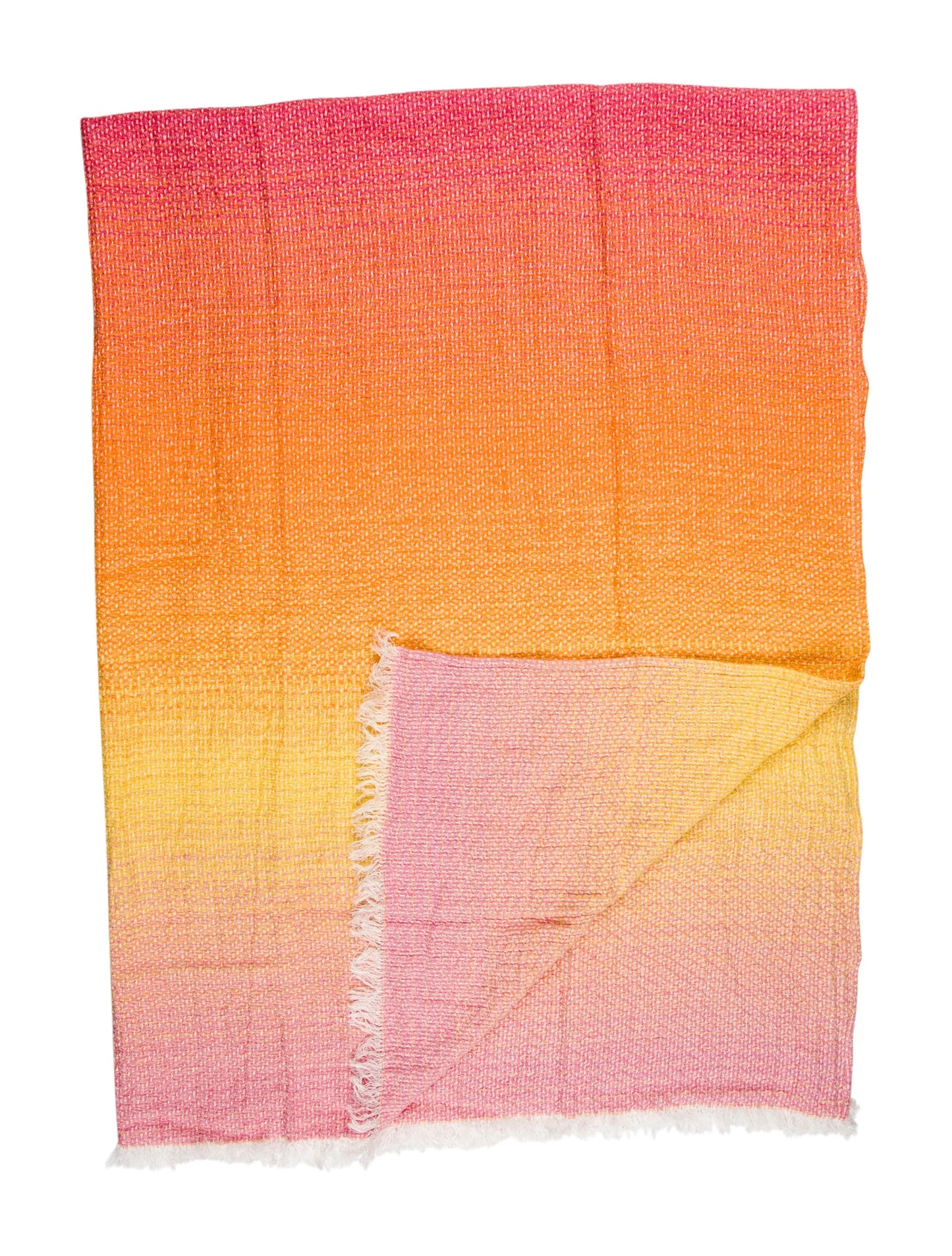 Linen-Blend Throw Blanket