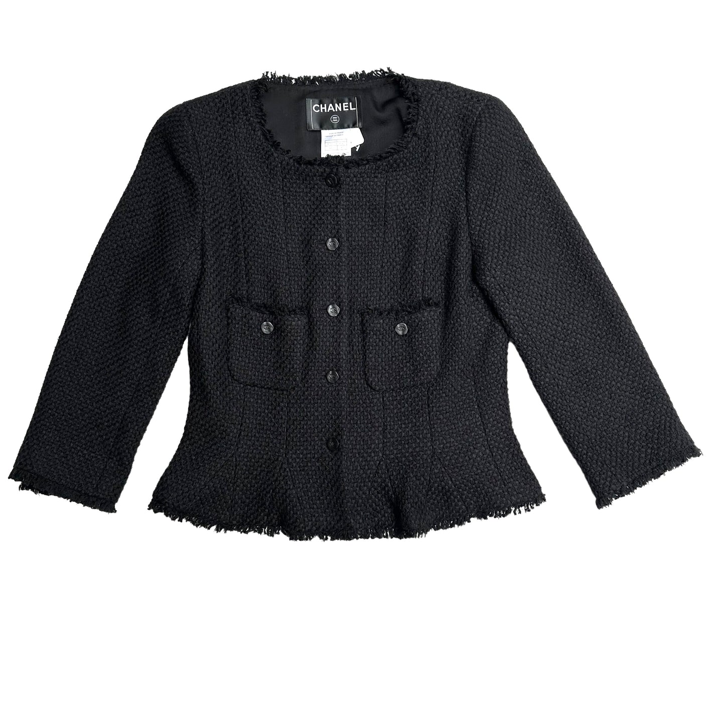 Blackout Tweed Blazer - L