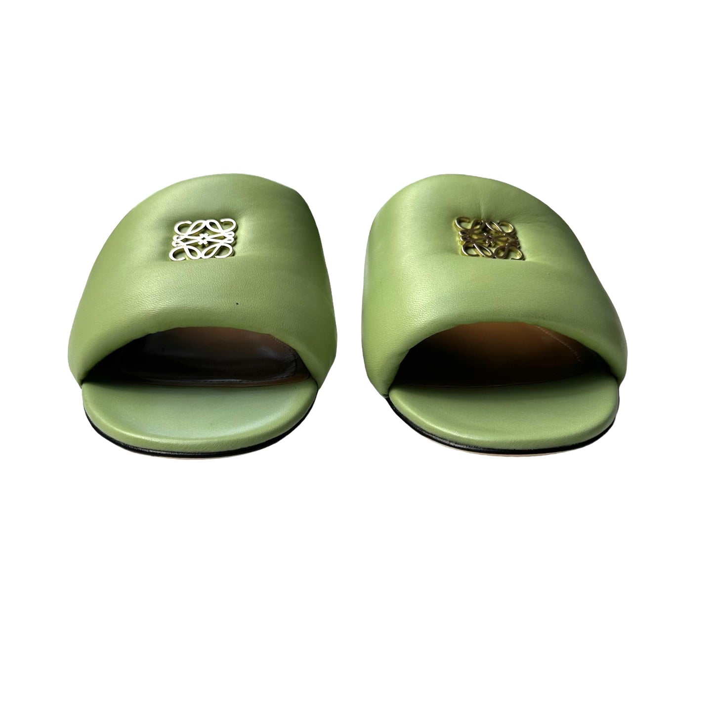 Green Logo Padded Slides - 8