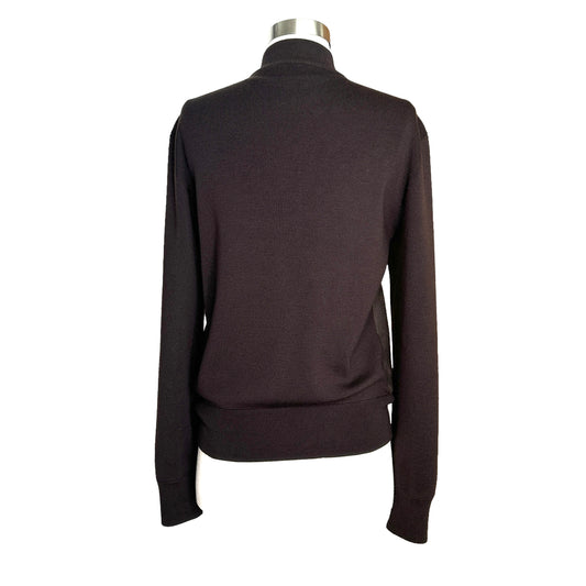 Suede Brown Bomber Jacket - L
