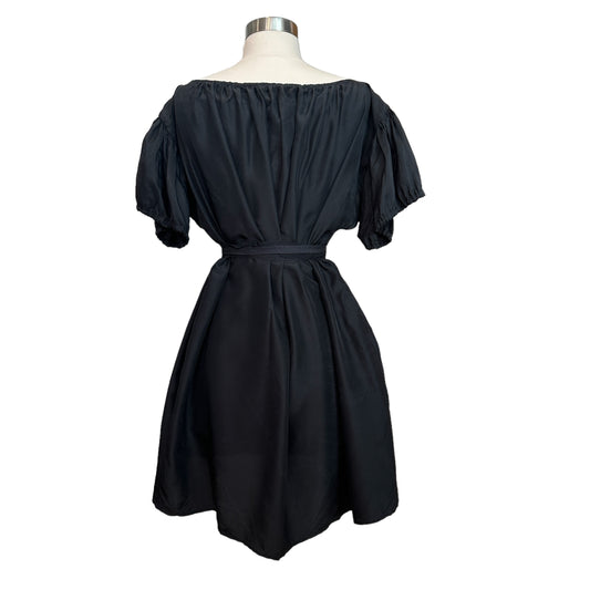 Vintage Black Dress - L