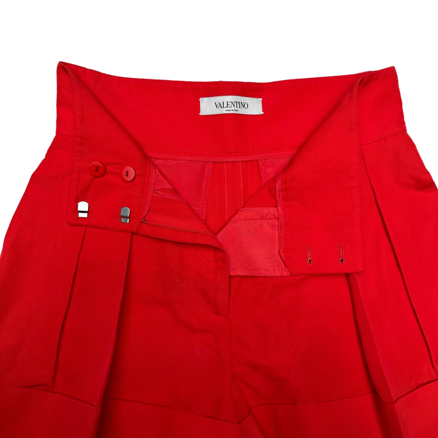 Red Mini Shorts - M