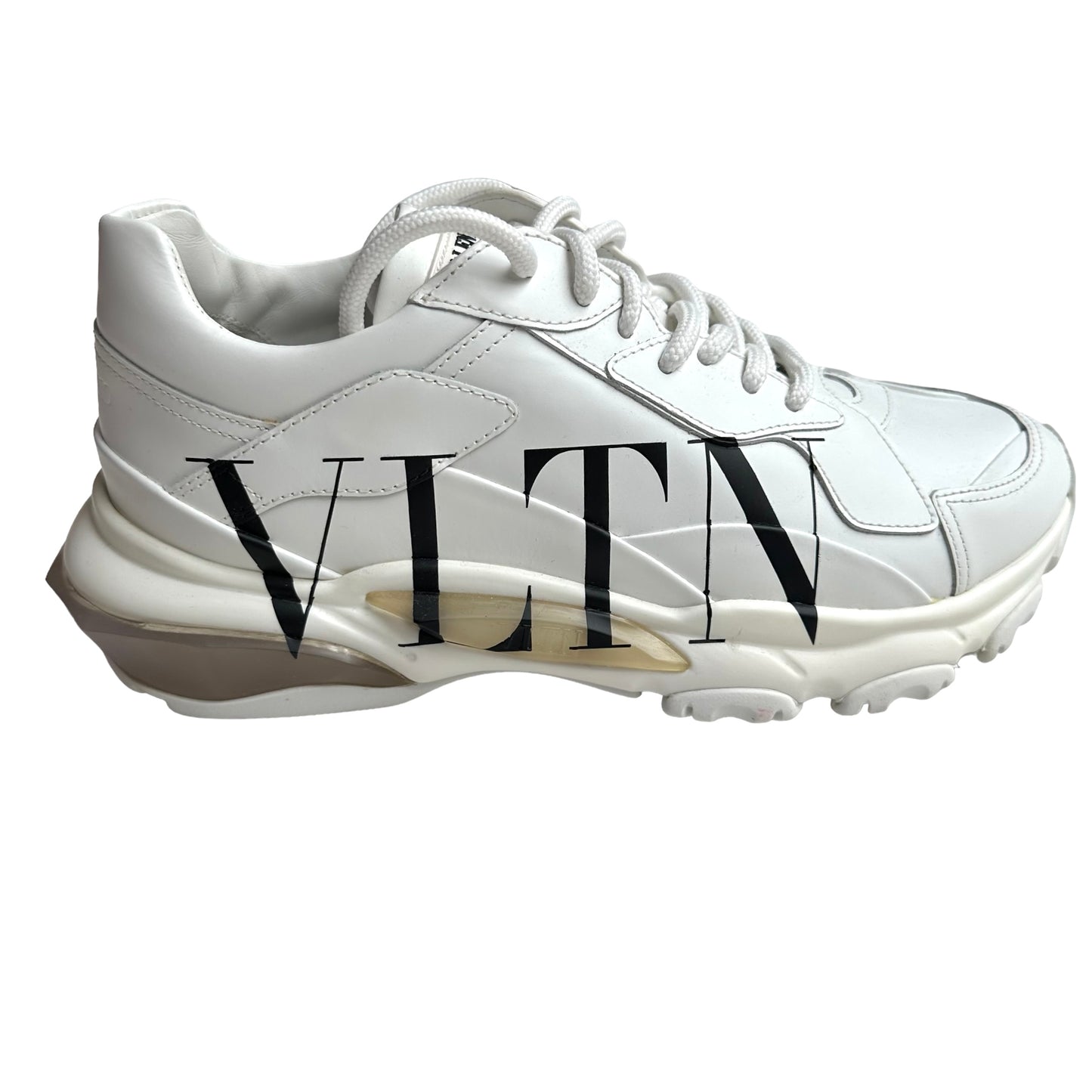 White Logo Chunky Sneakers - 8
