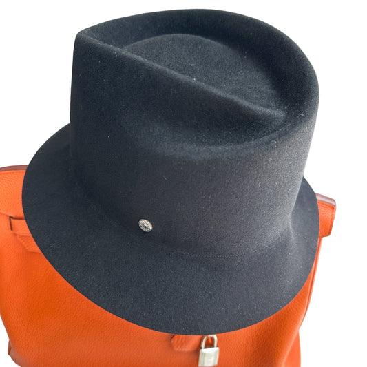 Black Felt Hat - 57