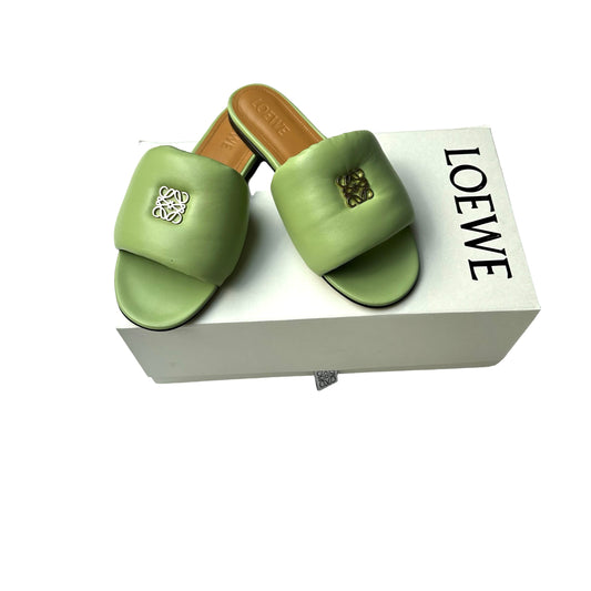 Green Logo Padded Slides - 8