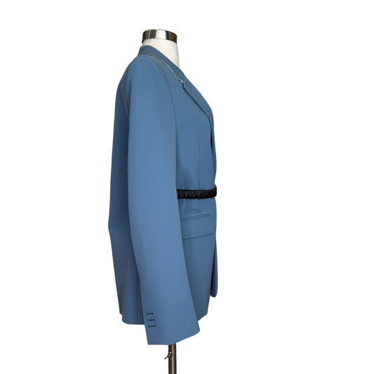 Blue Blazer w/Leather Belt - S