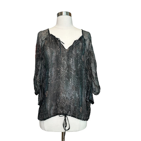 Vintage Silk Blouse - S