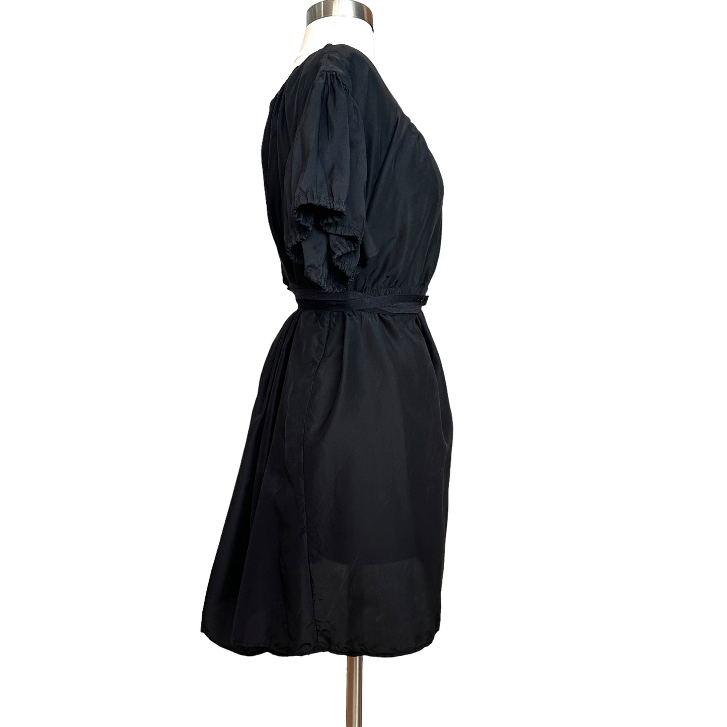 Vintage Black Dress - L