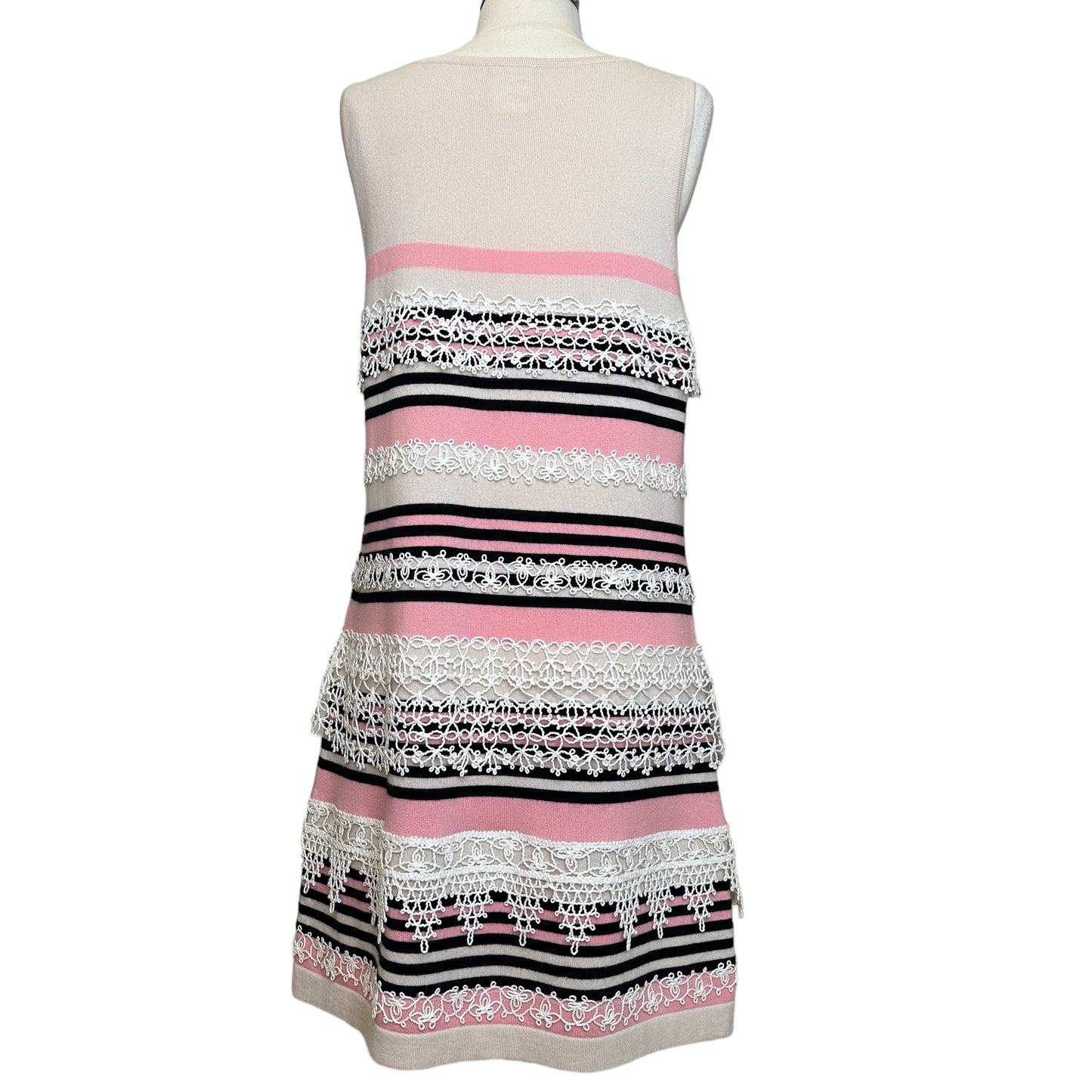 Cashmere Striped Dress - L