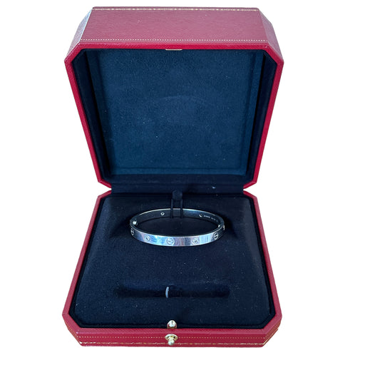 LOVE Bracelet 4 Diamonds - 17