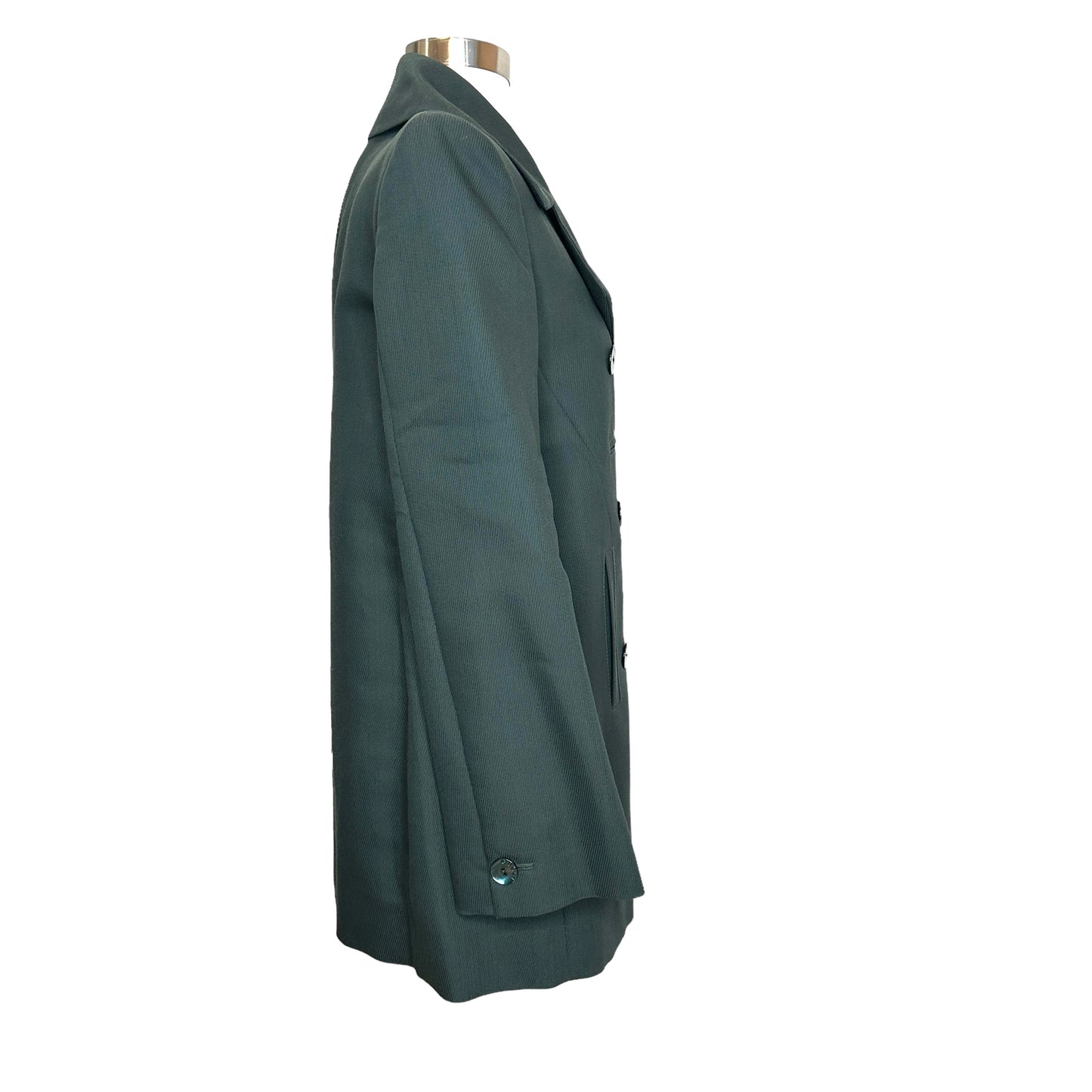 Green Blazer with Zip Pocket - M