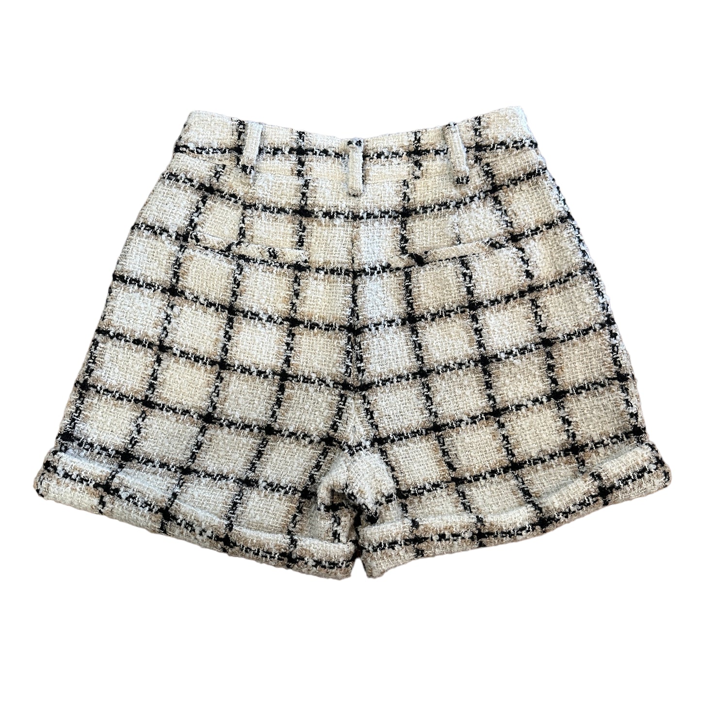 Tweed Mini Shorts NWT - XS