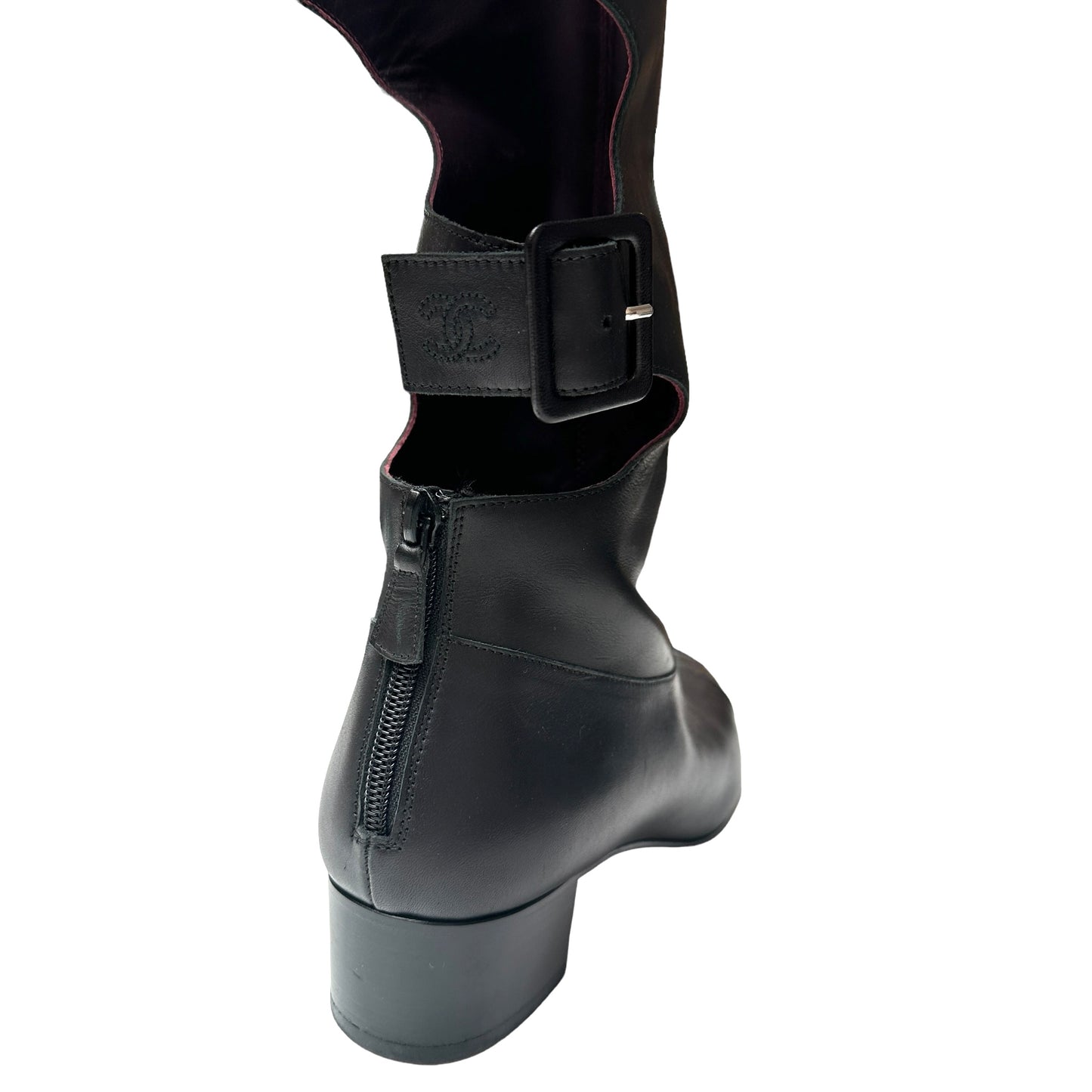 Black Tall Boots - 9.5