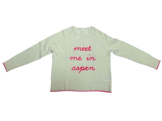 White Cashmere Pullover - XS/S