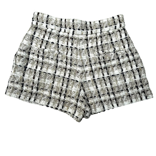 Tweed Mini Shorts - M