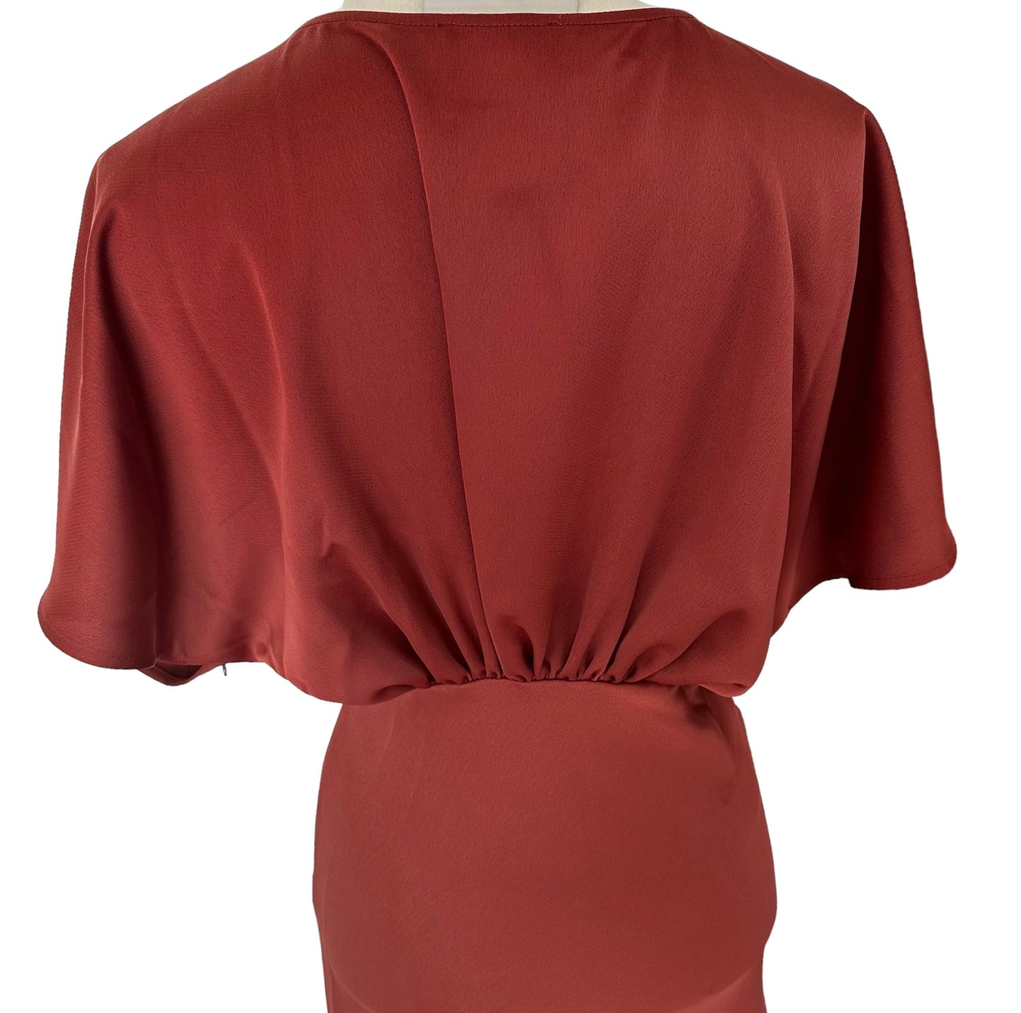 Deep Copper Long Dress - S