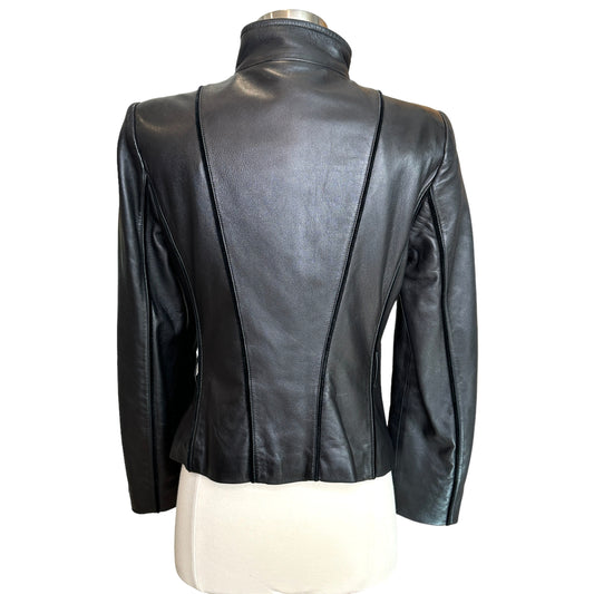 Vintage Leather Jacket by Tom Ford - XS