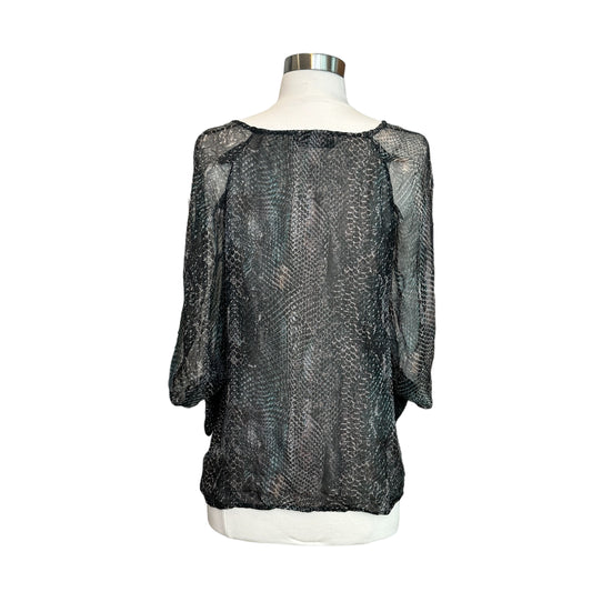 Vintage Silk Blouse - S