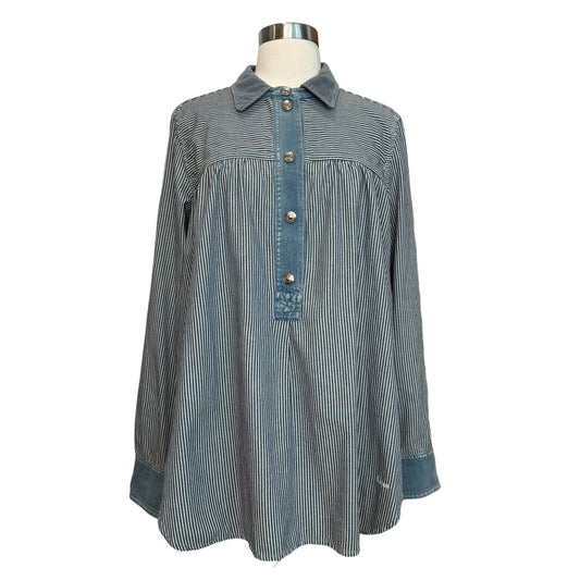 Oversized Denim Shirt - M