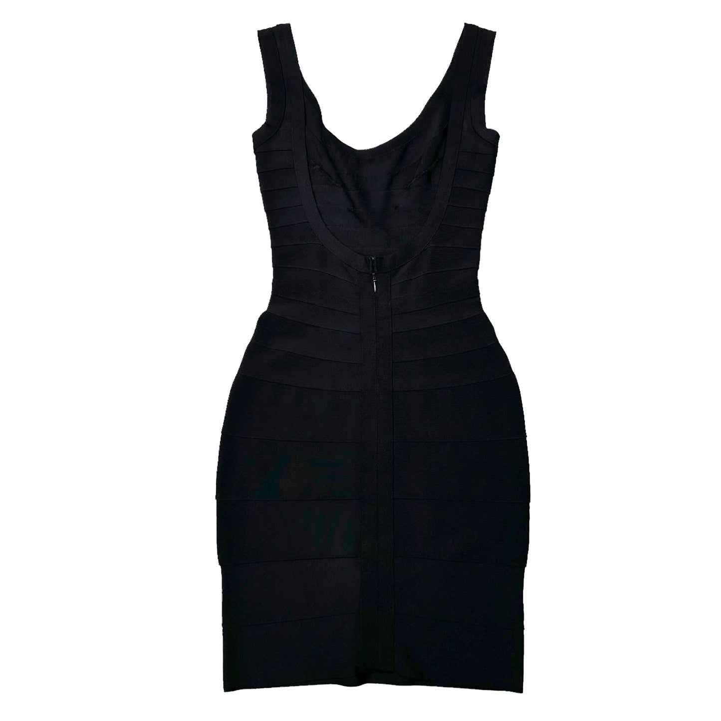 Black Iconic Bandage Dress - M