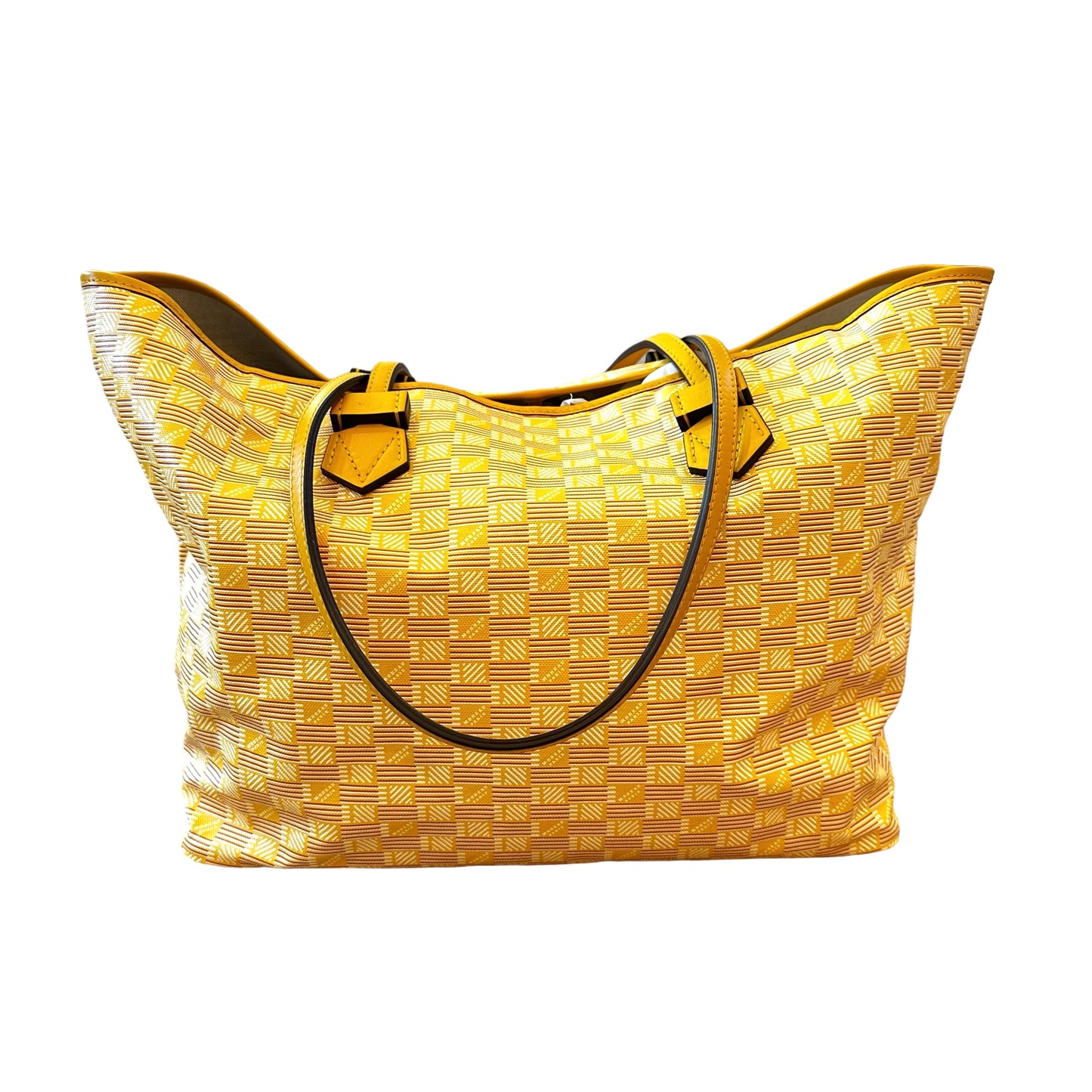 Saint Tropez Yellow Monogram Tote