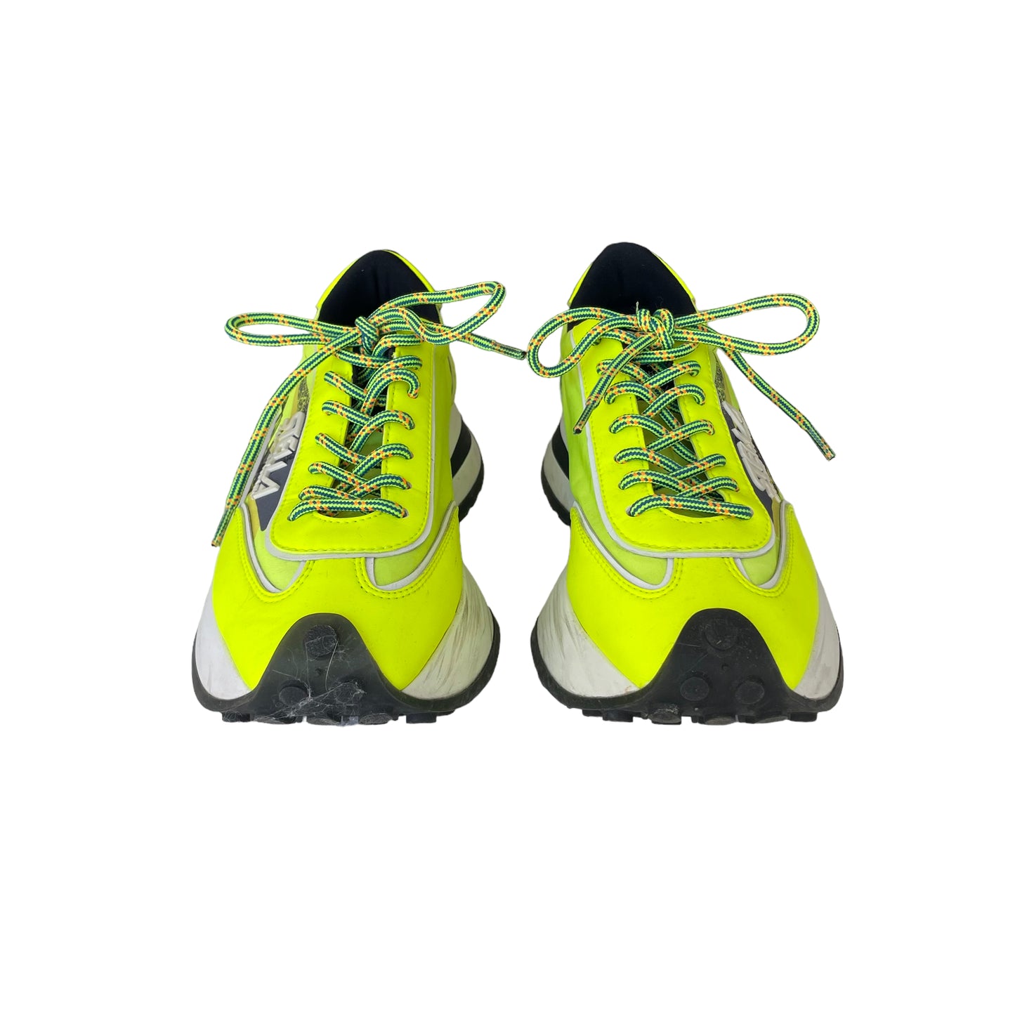 Neon Yellow Running Shoes - 8
