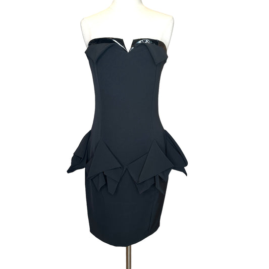 Black Bustier Dress - M