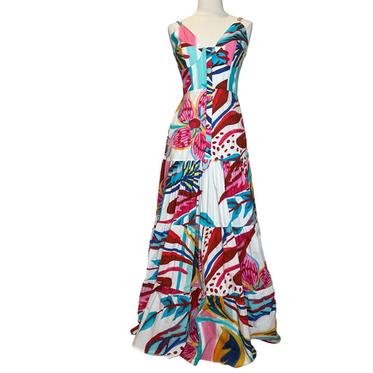 Multicolor Floral Dress - 4