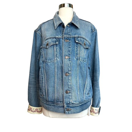 Denim Logo Jacket - L