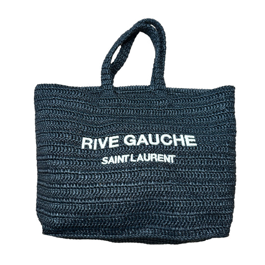 Rive Gauche Raffia Tote