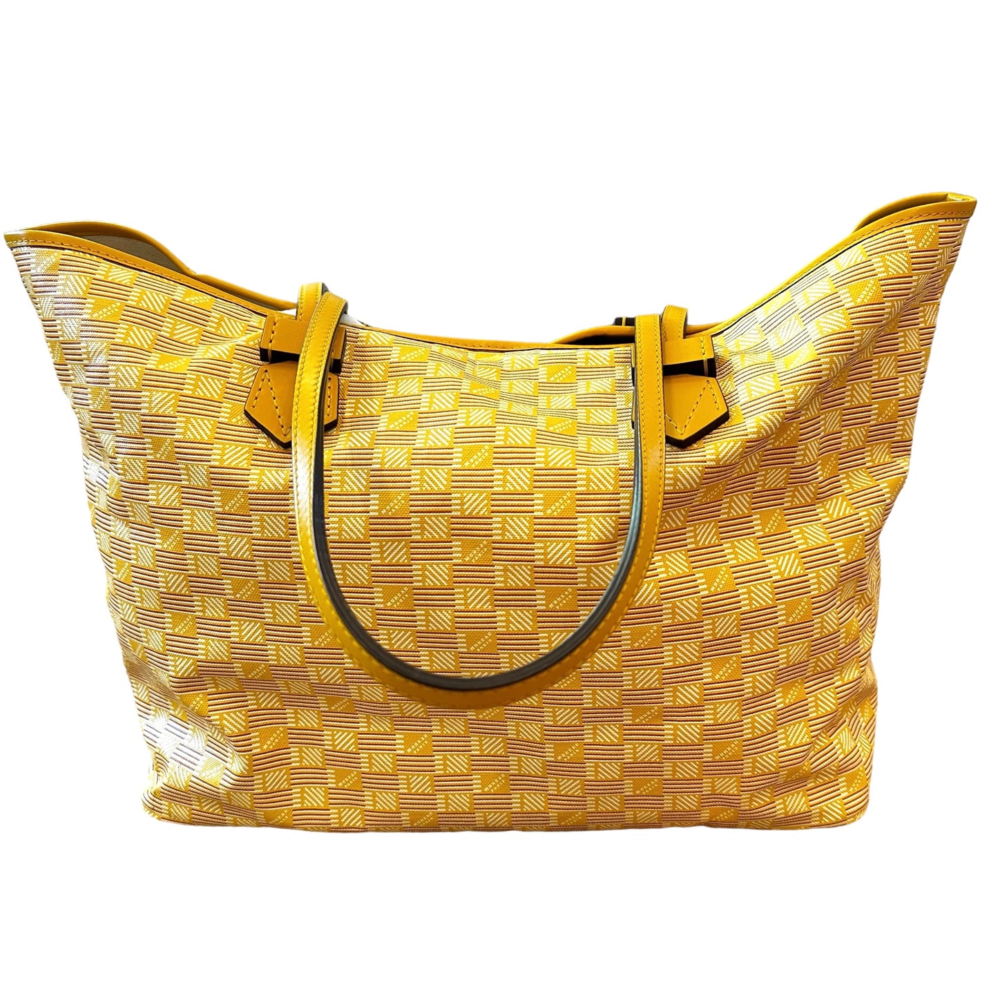 Saint Tropez Yellow Monogram Tote