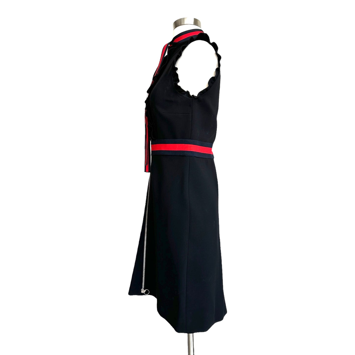 Zipper Mini Dress - M