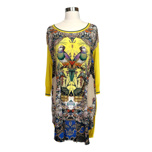 Yellow Birds Dress - L