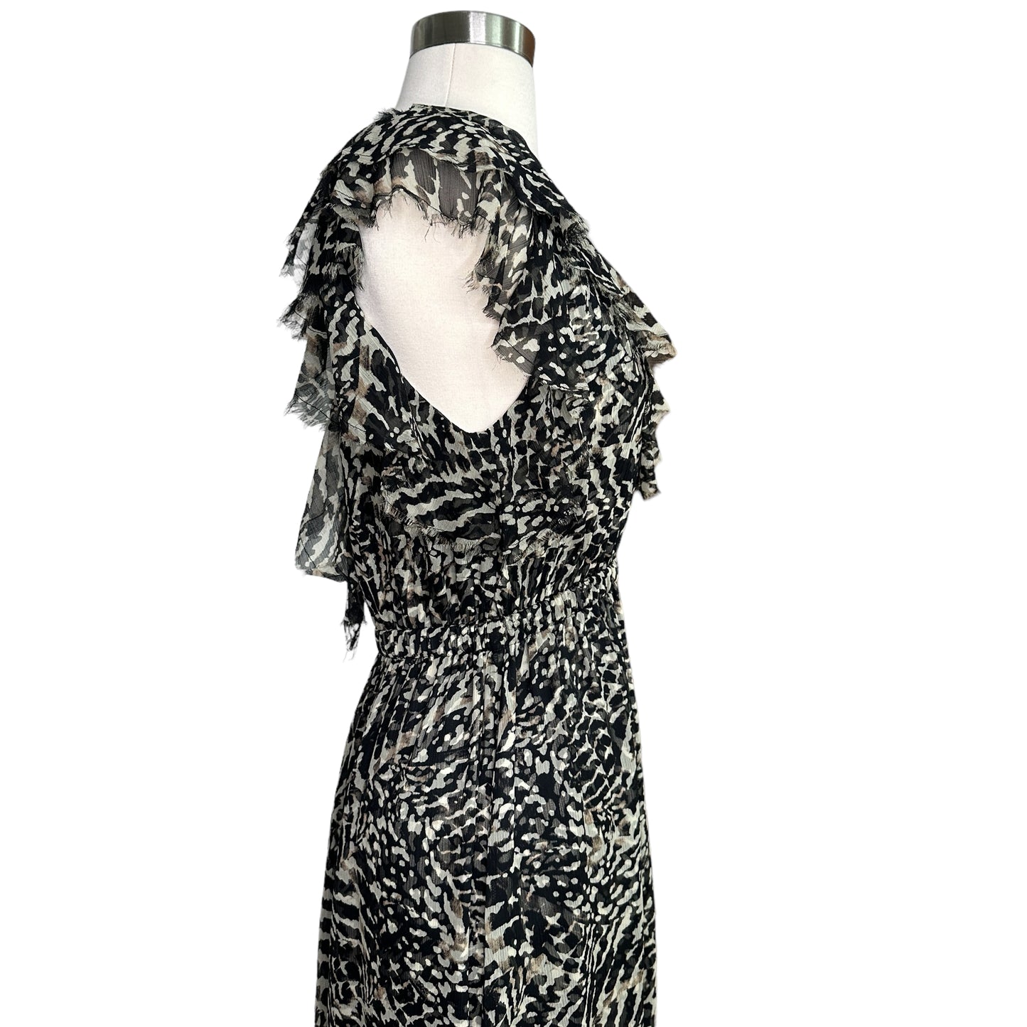 Long Silk Dress - S