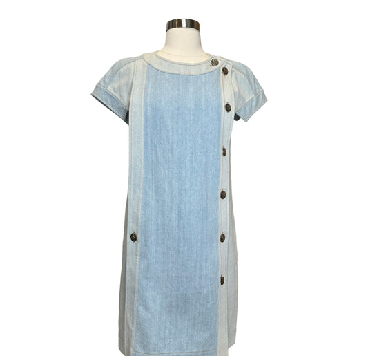 Short Denim Dress - S