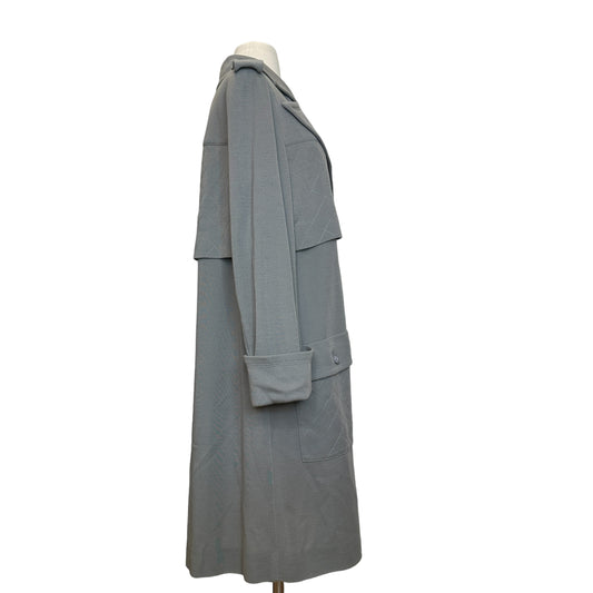 Grey Trench Coat - L